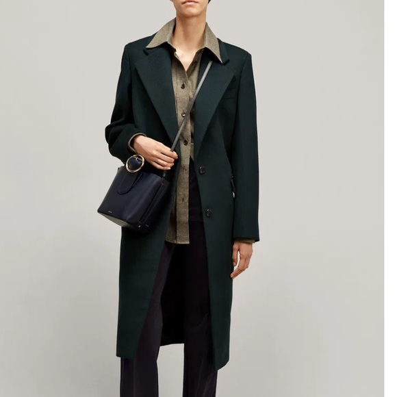 Joseph Jackets & Blazers - Joseph Dark Green Long Coat‎